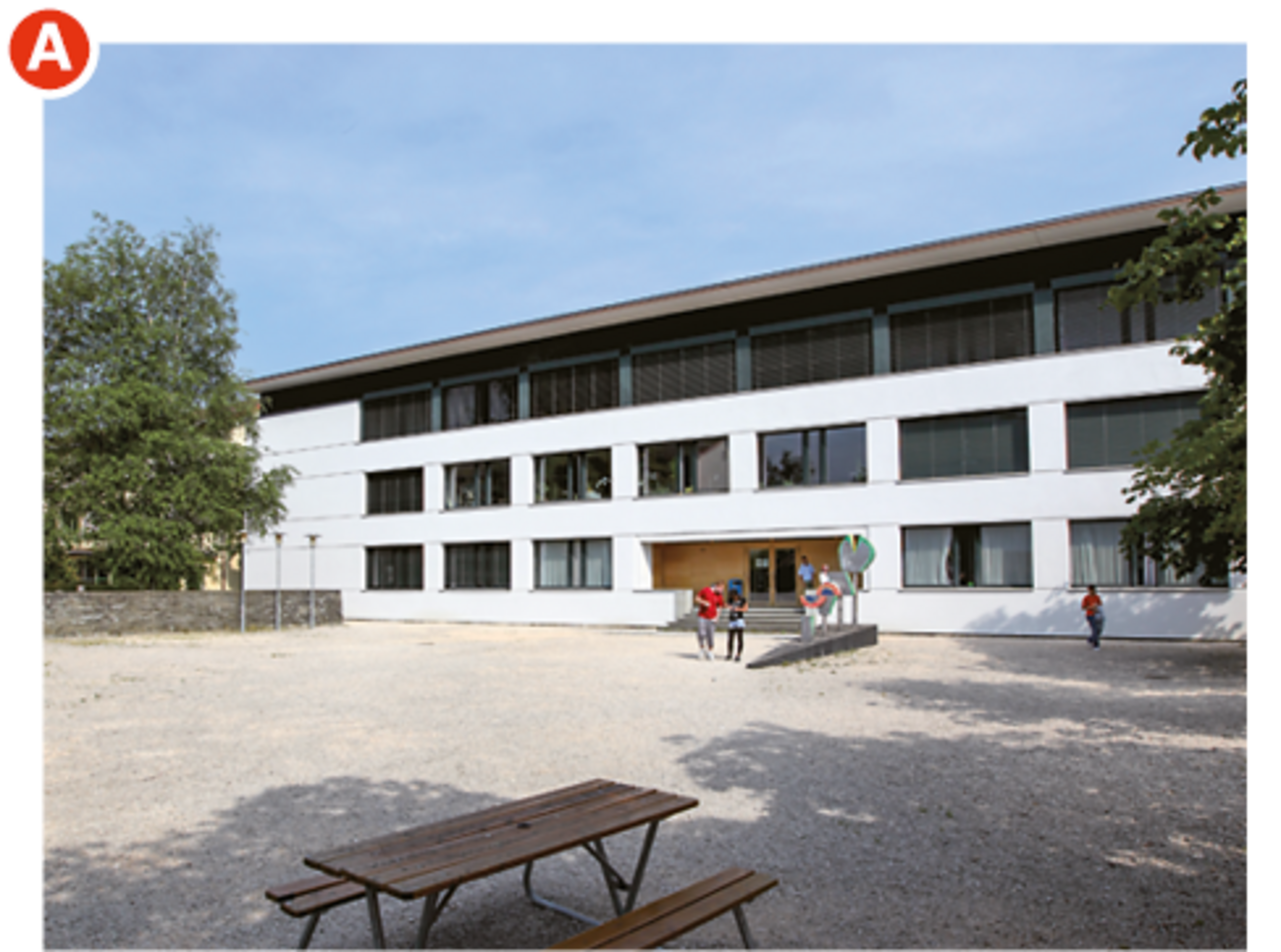 <p><strong>    Oberstufenschulhaus Engelwies</strong> <br />    Engelwiesstrasse 1 <br />    CH-9014 St.Gallen</p>